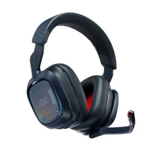 Picture of Logitech Astro A30 - Wireless Headset - Navy/Red - Playstation - 939-002008
