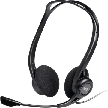 Picture of Logitech 960 Usb Computer Headset - 981-000100