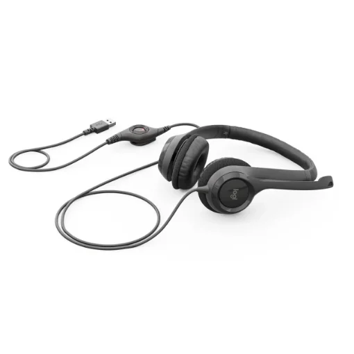 Picture of Logitech H390 Usb Computer Headset - 981-000406