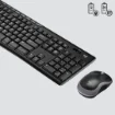 Picture of Logitech 920-004508 Keyboard Mouse Included Home Rf Wireless Qwerty Us International Black - 920-004508