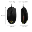Picture of Logitech G G203 Lightsync Gaming Mouse - 910-005796