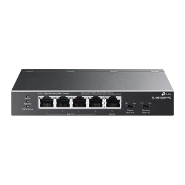 Picture of Tp-Link TL-SG1005P-PD Network Switch Gigabit Ethernet (10/100/1000) Power Over Ethernet (Poe) Black - TL-SG1005P-PD