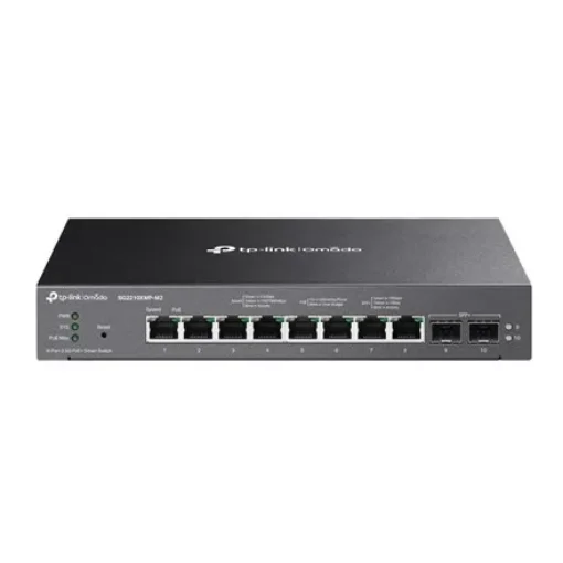 Picture of Tp-Link Omada 8-Port 2.5GBASE-T and 2-Port 10GE Sfp+ Smart Switch with 8-Port Poe+ - SG2210XMP-M2
