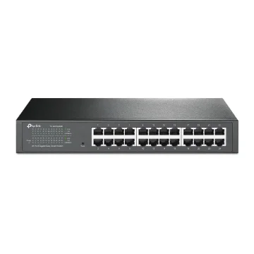Picture of Tp-Link TL-SG1024DE Network Switch Managed L2 Gigabit Ethernet (10/100/1000) Black - TL-SG1024DE