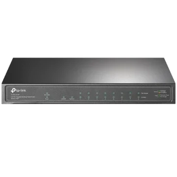 Picture of Tp-Link TL-SG1210P Network Switch Unmanaged Gigabit Ethernet (10/100/1000) Power Over Ethernet (Poe) Grey - TL-SG1210P
