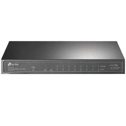 Picture of Tp-Link TL-SG1210P Network Switch Unmanaged Gigabit Ethernet (10/100/1000) Power Over Ethernet (Poe) Grey - TL-SG1210P