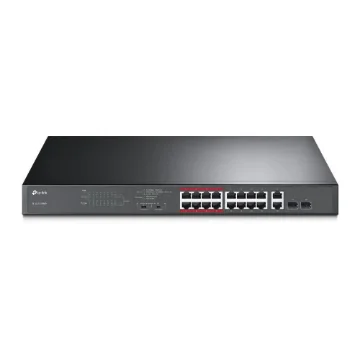 Picture of Tp-Link 16-Port 10/100Mbps + 2-Port Gigabit Unmanaged Poe Switch - TL-SL1218MP