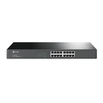 Picture of Tp-Link TL-SG1016 Network Switch Unmanaged Gigabit Ethernet (10/100/1000) 1U Black - TL-SG1016