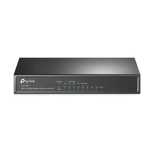 Picture of Tp-Link TL-SF1008P Network Switch Unmanaged Fast Ethernet (10/100) Power Over Ethernet (Poe) Olive - TL-SF1008P