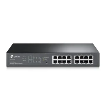 Picture of Tp-Link TL-SG1016PE Network Switch Managed L2 Gigabit Ethernet (10/100/1000) Power Over Ethernet (Poe) Black - TL-SG1016PE