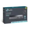 Picture of Tp-Link TL-SG1016PE Network Switch Managed L2 Gigabit Ethernet (10/100/1000) Power Over Ethernet (Poe) Black - TL-SG1016PE