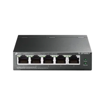 Picture of Tp-Link 5-Port 10/100Mbps Desktop Switch with 4-Port Poe - TL-SF1005LP