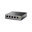 Picture of Tp-Link TL-SG1005P Network Switch Unmanaged Gigabit Ethernet (10/100/1000) Power Over Ethernet (Poe) Black - TL-SG1005P