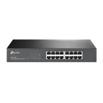 Picture of Tp-Link TL-SG1016DE Network Switch Managed L2 Gigabit Ethernet (10/100/1000) Black - TL-SG1016DE