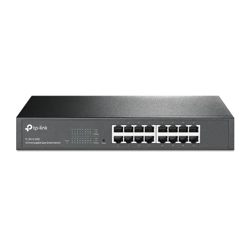 Picture of Tp-Link TL-SG1016DE Network Switch Managed L2 Gigabit Ethernet (10/100/1000) Black - TL-SG1016DE