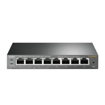 Picture of Tp-Link TL-SG108PE Network Switch Managed L2 Gigabit Ethernet (10/100/1000) Power Over Ethernet (Poe) Black - TL-SG108PE