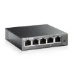 Picture of Tp-Link TL-SG105E Network Switch Managed L2 Gigabit Ethernet (10/100/1000) Black - TL-SG105E