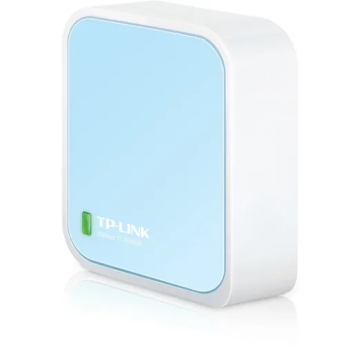 Picture of Tp-Link TL-WR802N Wireless Router Fast Ethernet Single-Band (2.4 Ghz) Blue, White - TL-WR802N