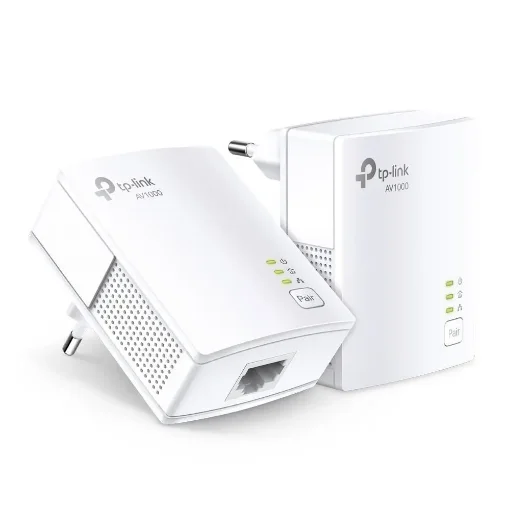 Picture of Tp-Link TL-PA7017 Kit Powerline Network Adapter 1000 Mbit/S Ethernet Lan White 2 Pc(S) - TL-PA7017 Kit