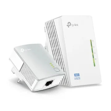 Picture of Tp-Link TL-WPA4220 Kit Powerline Network Adapter 300 Mbit/S Ethernet Lan Wi-Fi White 1 Pc(S) - TL-WPA4220KIT