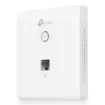 Picture of Tp-Link EAP115-WALL Wireless Access Point 300 Mbit/S White Power Over Ethernet (Poe) - EAP115-Wall