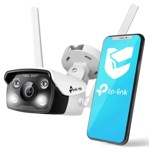 Picture of Tp-Link Vigi 4MP Outdoor Full-Color Wi-Fi Bullet Network Camera - Vigi C340-W(4mm)