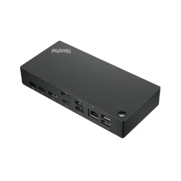 Picture of Lenovo 40Ay0090eu Notebook Dock/Port Replicator Wired Usb 3.2 Gen 1 (3.1 Gen 1) Type-C Black - 40Ay0090eu