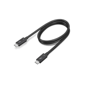 Picture of Lenovo 4X91k16968 Thunderbolt Cable 0.7 M 40 Gbit/S Black - 4X91k16968