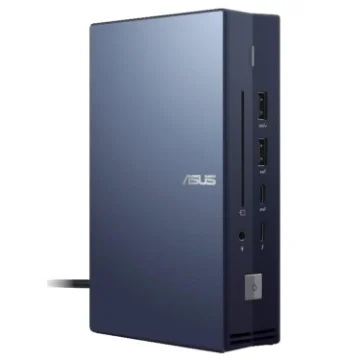 Picture of Asus Simpro Dock 2 Wired Thunderbolt 3 Black, Blue - 90NX0460-P00030