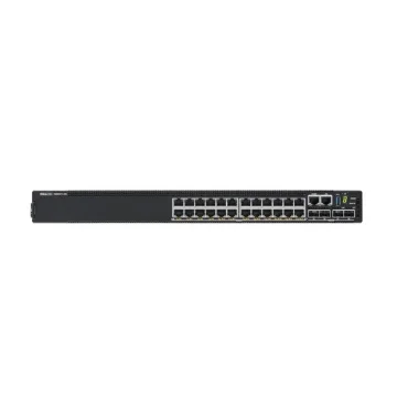 Picture of Dell N2224PX-ON Managed L3 Gigabit Ethernet (10/100/1000) Power Over Ethernet (Poe) 1U Black - 210-Aspc