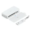 Picture of Ubiquiti Unifi Flex 2.5G Poe Managed L2 2.5G Ethernet (100/1000/2500) Power Over Ethernet (Poe) Desktop/Wall-Mounting White - USW-FLEX-2.5G-8-POE
