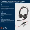 Picture of Poly Blackwire 5220 Stereo Usb-C Headset +3.5mm Plug +Usb-C/A Adapter - 8X231aa
