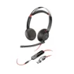 Picture of Poly Blackwire 5220 Stereo Usb-C Headset +3.5mm Plug +Usb-C/A Adapter - 8X231aa