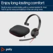 Picture of Poly Blackwire 5210 Monaural Usb-C Headset +3.5mm Plug +Usb-C/A Adapter - 8X230aa