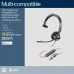 Picture of Poly Blackwire 3310 Monaural Microsoft Teams Certified Usb-C Headset +Usb-C/A Adapter - 8X216aa