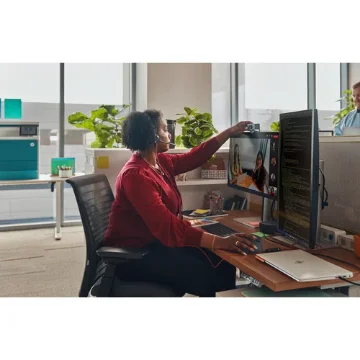 Picture of Poly Blackwire 3315 Monaural Usb-C Headset +3.5mm Plug +Usb-C/A Adapter - 8X217aa