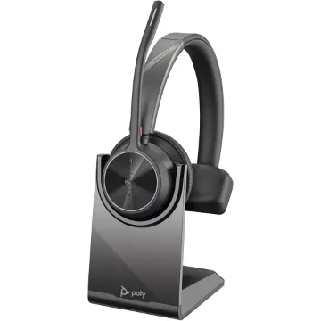 Picture of Poly Voyager 4310-M Microsoft Teams Certified Usb-C Headset +BT700 Dongle +Charging Stand - 77Y97aa