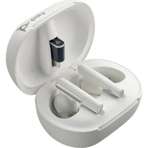 Picture of Poly Voyager Free 60/60+ Microsoft Teams Certified White Earbuds (2 Pieces) - 8L5b0aa