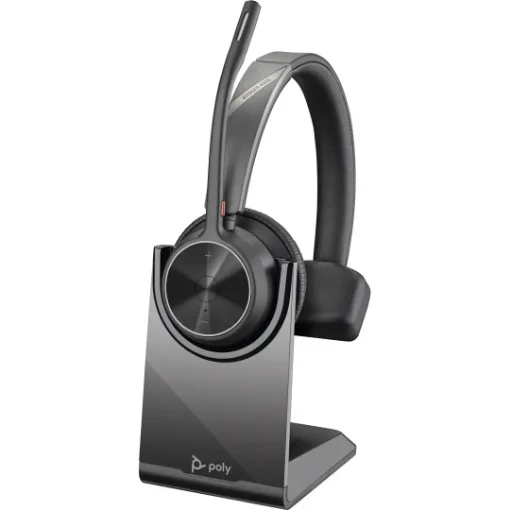 Picture of Poly Voyager 4310 Uc Monaural Headset +BT700 Usb-A Adapter +Charging Stand - 77Y92aa