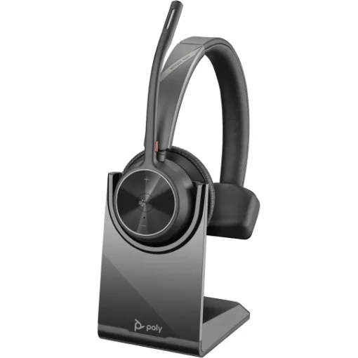 Picture of Poly Voyager 4310 Microsoft Teams Certified Headset +BT700 Dongle +Charging Stand - 77Y93aa