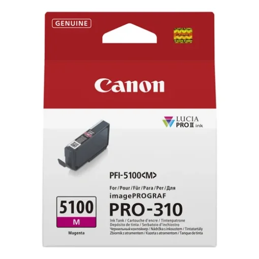 Picture of Canon Pfi-5100 M Ink Cartridge 1 Pc(S) Original Magenta - 6954C001