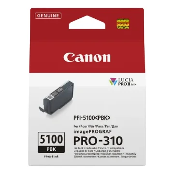 Picture of Canon Pfi-5100 Pbk Ink Cartridge 1 Pc(S) Original Photo Black - 6952C001