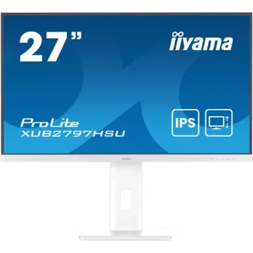 Picture of Iiyama Prolite 27” Ips Technology Panel with Height Adjustable Stand and 100Hz Refresh Rate - XUB2797HSU-W2