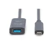 Picture of Digitus Active Usb 3.2 Gen2 10G Extension Cable, Usb-C - Usb-A, 5m - Da-73113