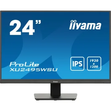 Picture of Iiyama Prolite XU2495WSU-B7 Computer Monitor 61 Cm (24") 1920 X 1200 Pixels Full Hd Led Black - XU2495WSU-B7