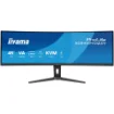 Picture of Iiyama G-Master 45’’ Dual Qhd Va Panel with Kvm Switch, Usb-C Dock and RJ45 (Lan) and Height Adjustable Stand - XCB4594DQSN-B1