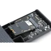 Picture of Digitus Usb M.2 Hard Disk Enclosure, Ssd, External, Nvme, 40Gbps, Usb 4.0, Aluminum, Toolfree - Da-71158