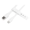 Picture of Digitus Usb-C Silicone Connection Cable, 2m, White - Ak-300340-020-W