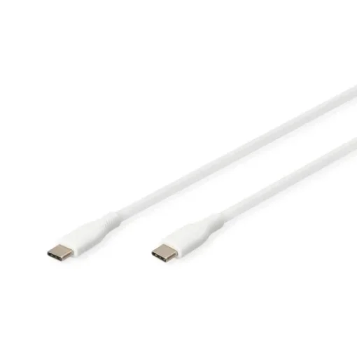 Picture of Digitus Usb-C Silicone Connection Cable, 2m, White - Ak-300341-020-W