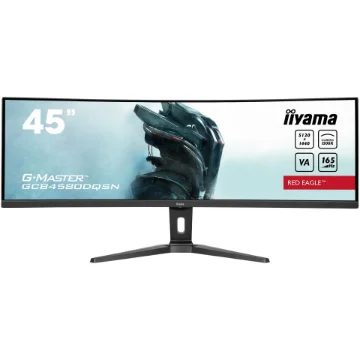 Picture of Iiyama G-Master Immerse Yourself in the Game with the Curved 45’’ Dual Qhd Red Eagle Gaming Display - GCB4580DQSN-B1